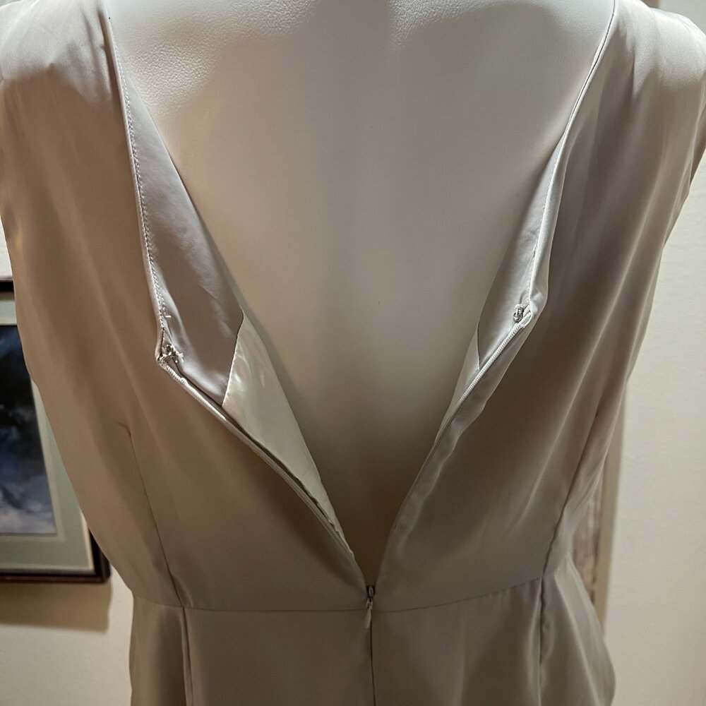 NWOT Forever 21 Plus Size Tank Beige Sheath Dress Lined 1X