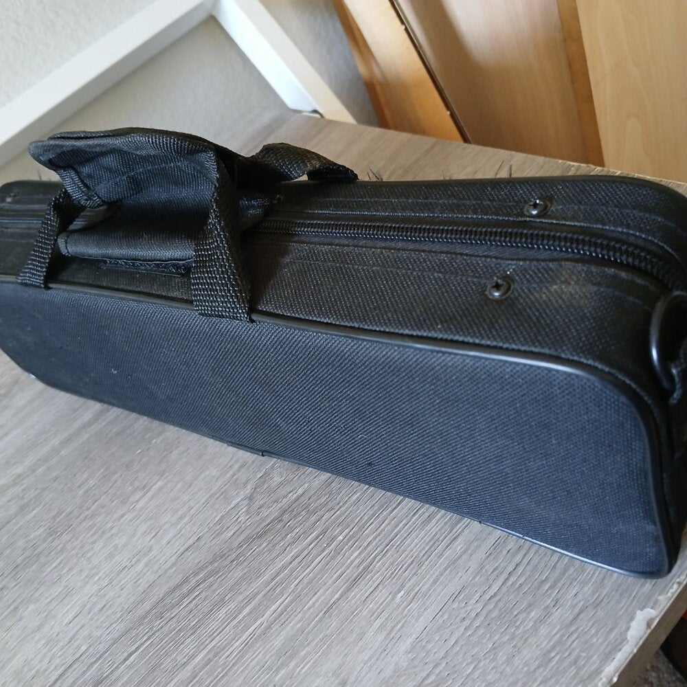 Glory GFL-130 Silver Flute with Case, Strap and Accessories