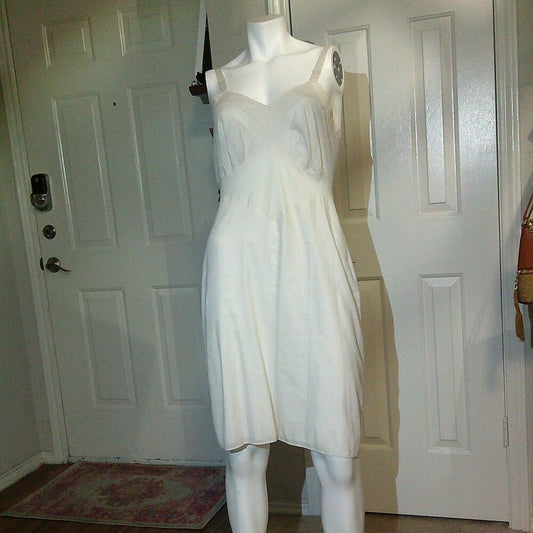 Vintage White Sears Roebuck Slip/Nightgown