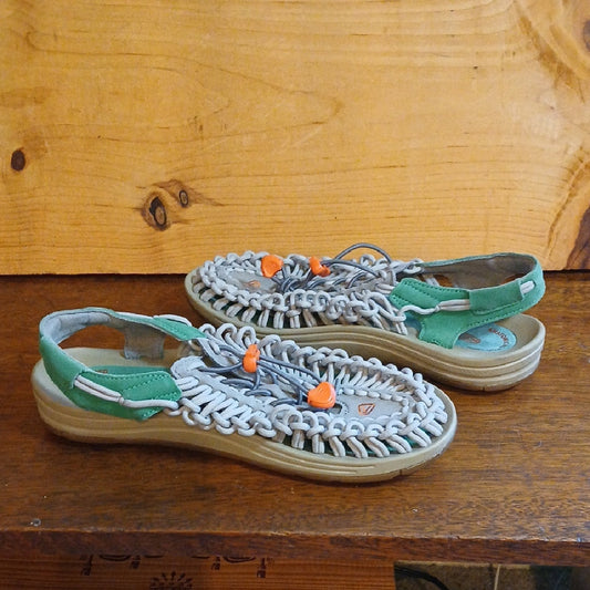 Keen Uneek Woven Flat Cord Sandals Trekking Sandals Ultra Light Sneaker Men 8.5