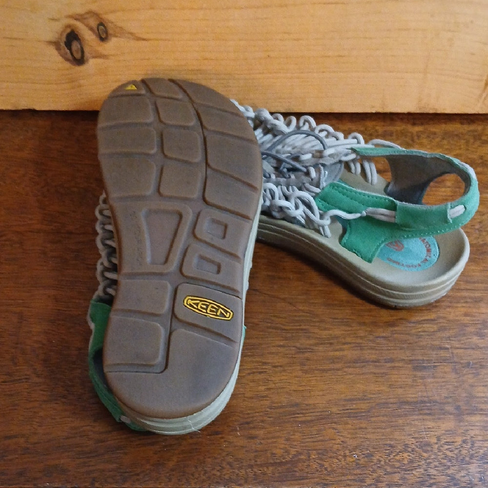 Keen Uneek Woven Flat Cord Sandals Trekking Sandals Ultra Light Sneaker Men 8.5