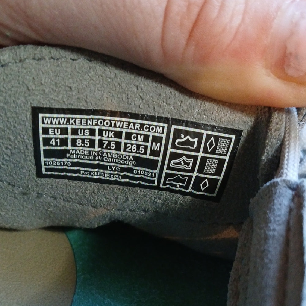 Keen Uneek Woven Flat Cord Sandals Trekking Sandals Ultra Light Sneaker Men 8.5