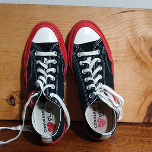Converse Black and Red Sneakers