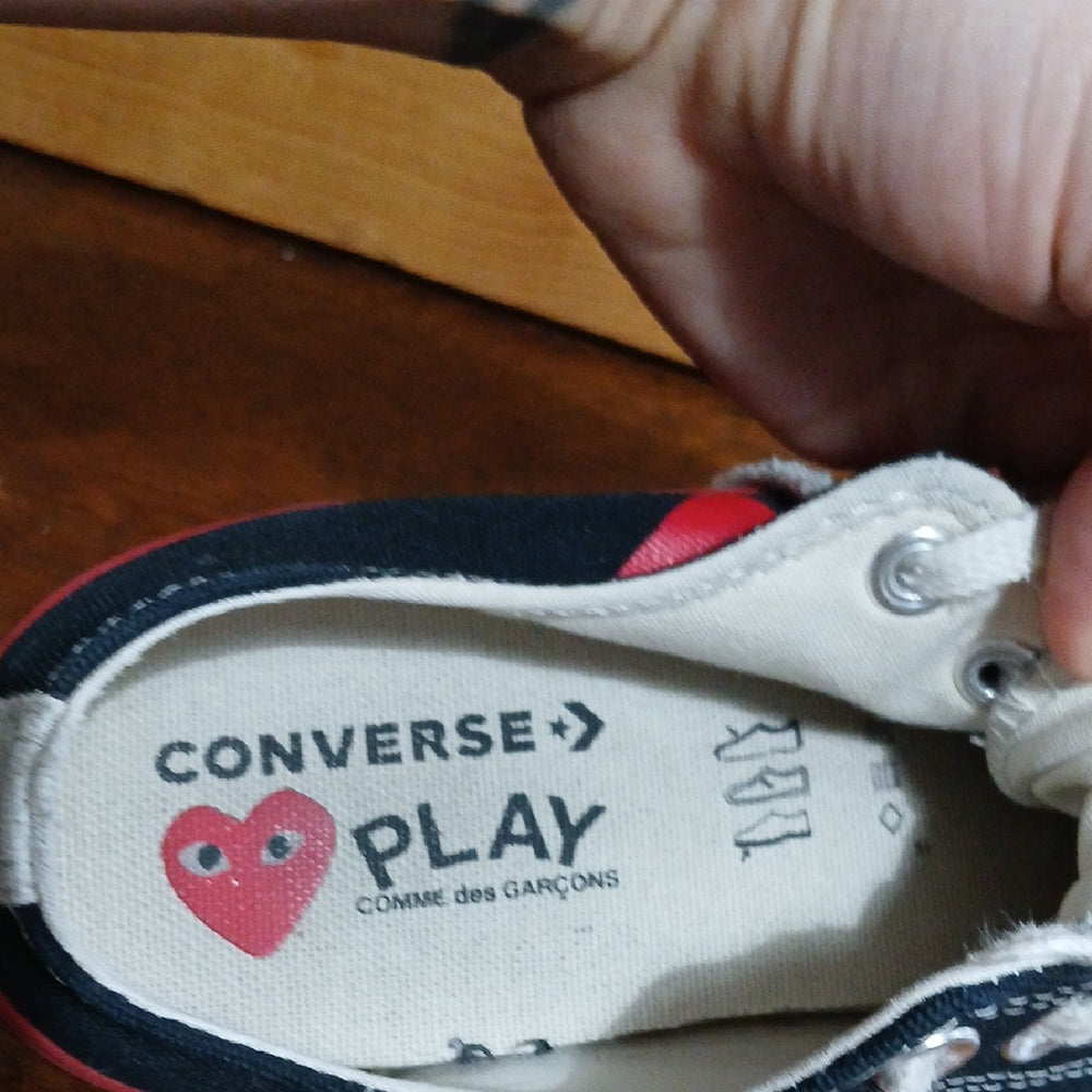 Converse Black and Red Kids Sneakers