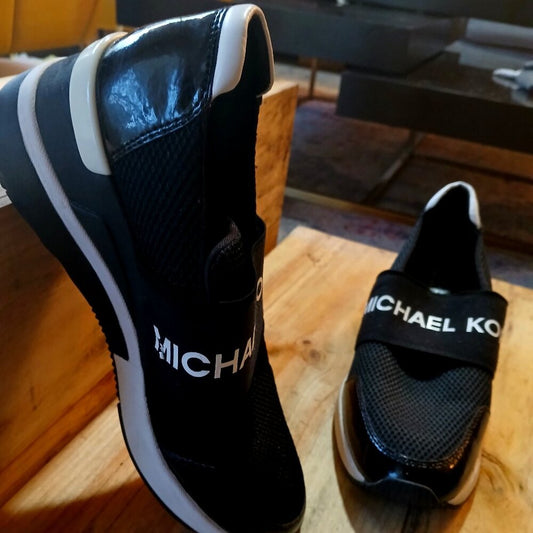 Michael Kors Felix Scuba and Mesh Sneaker Size 8