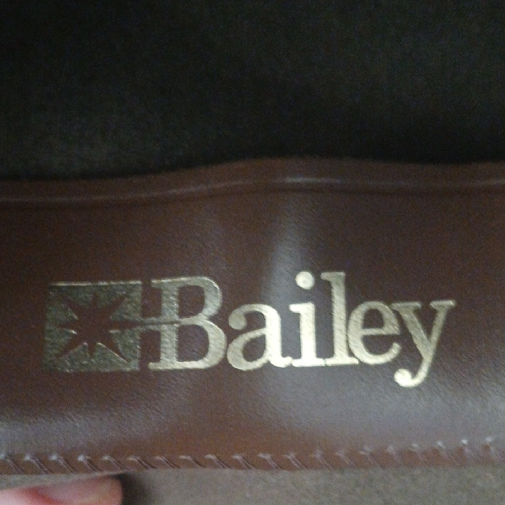 Bailey Brown "Glen" Wool Fedora Hat with Tan Band