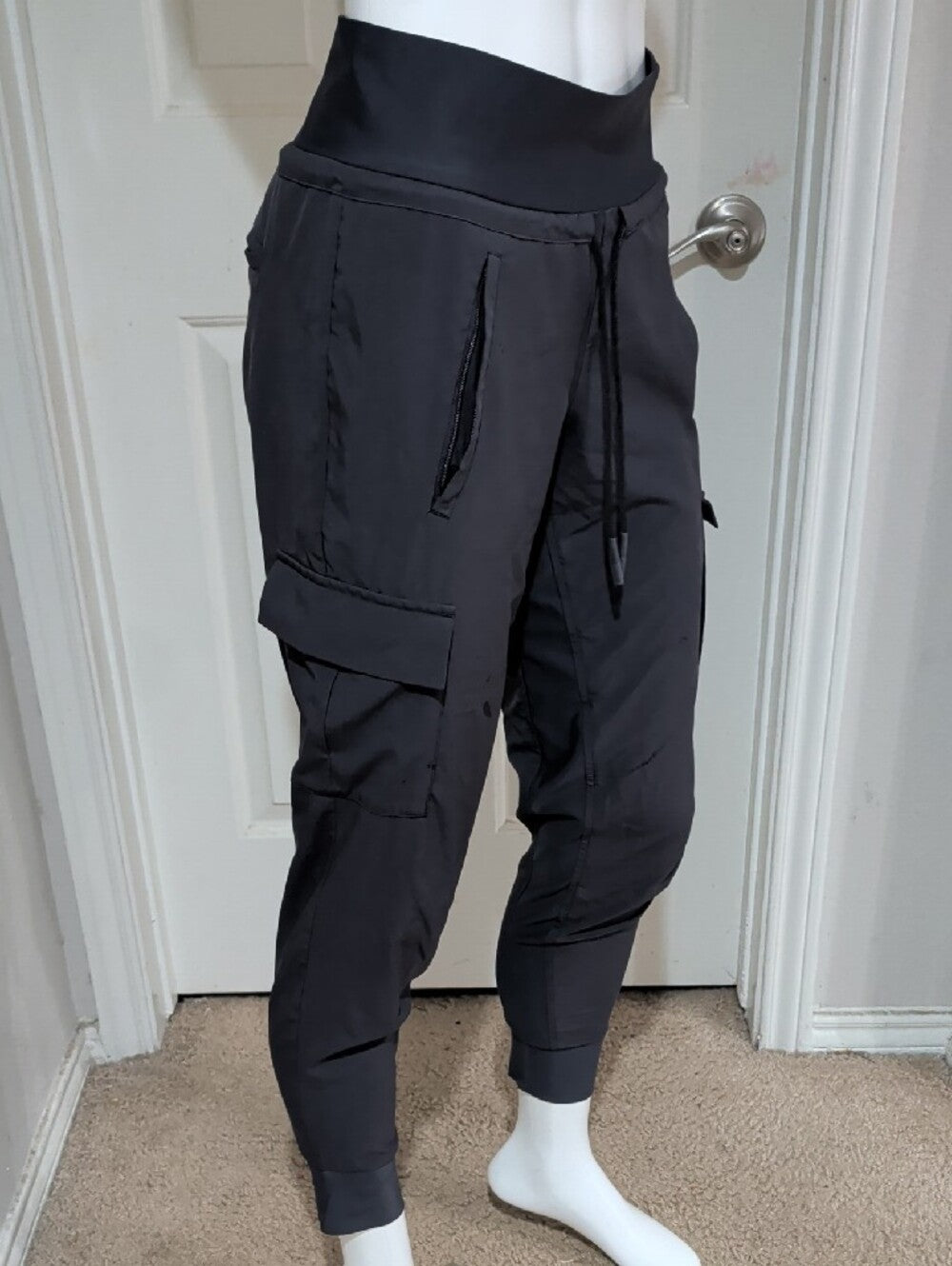 Athleta Blue Women's Cargo Jogger Pants Size 2