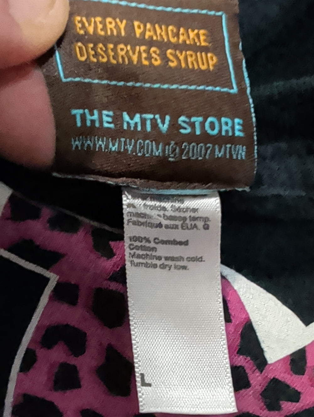 Authentic Vintage MTV Clubhouse Short-Sleeve Tee Women's Large 90s