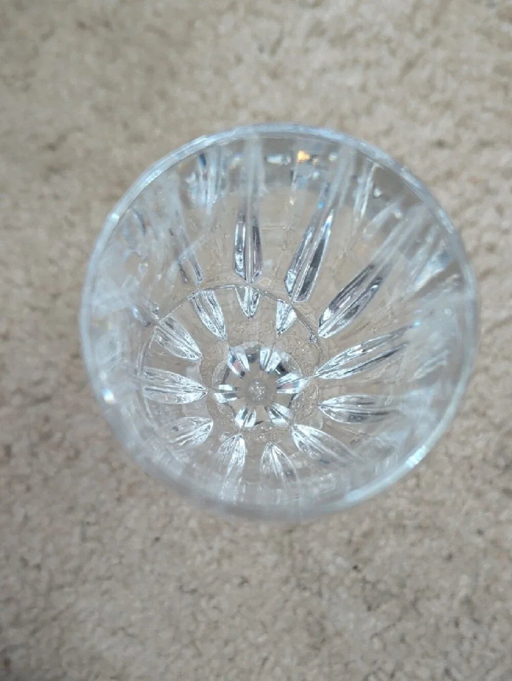 Mikasa Clear Crystal Uptown Fluted Wine Glasses - Set of 5