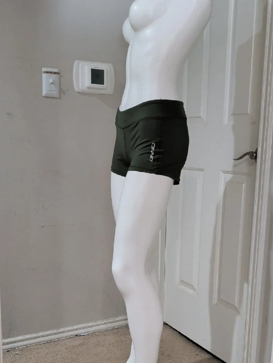 Onnit Gym Women’s Olive Green Stretch Active Shorts XS