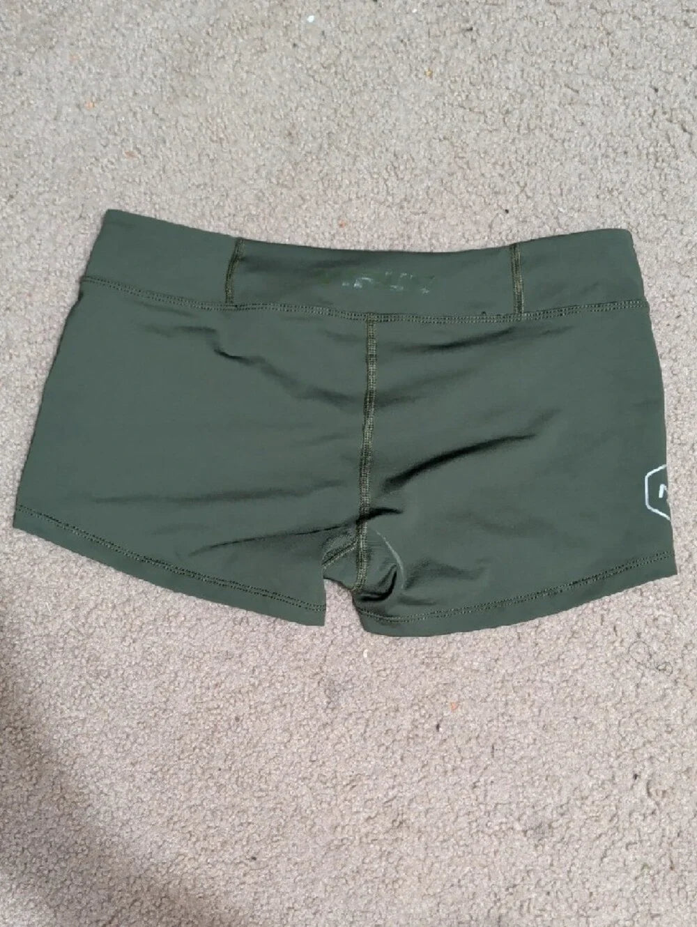 Onnit Gym Women’s Olive Green Stretch Active Shorts XS