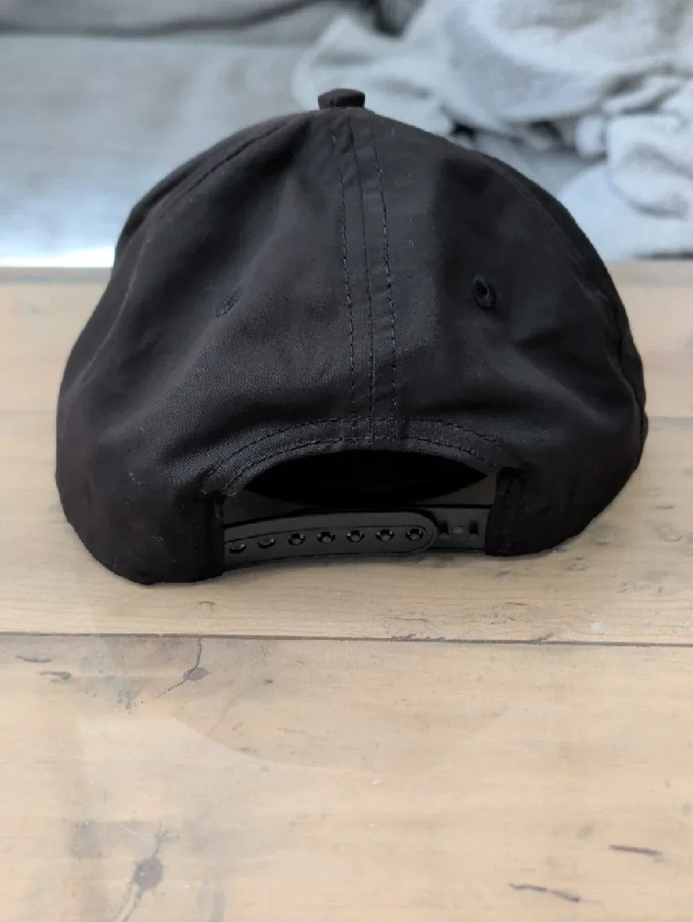 Black Texas Patch 5-Panel Cap - Gold Logo Adjustable