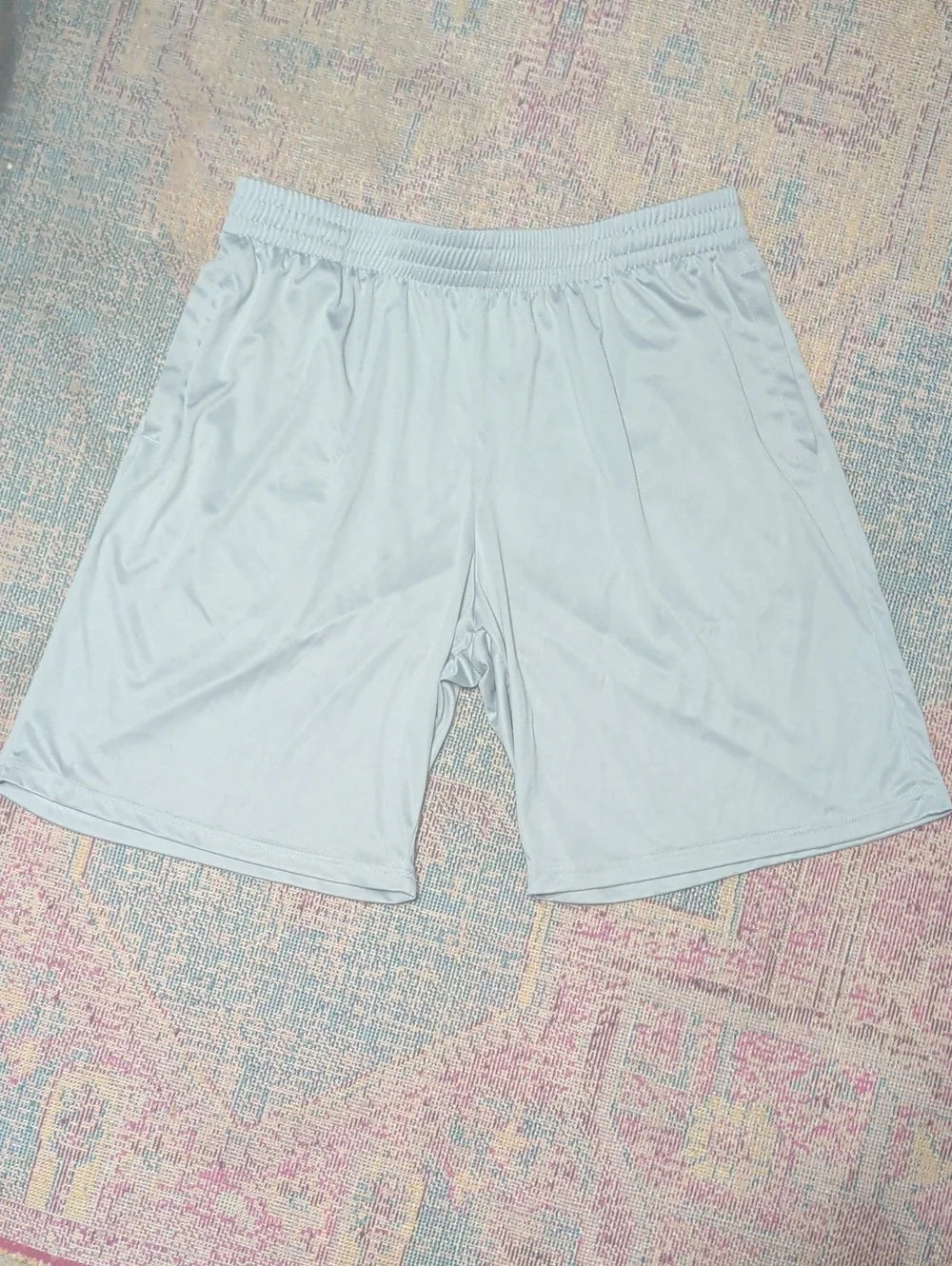 Men's Lightweight Athletic Shorts - Light Grey XL
