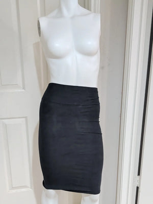 Derek Heart Super Soft Black Stretch Pencil Skirt Women's Small