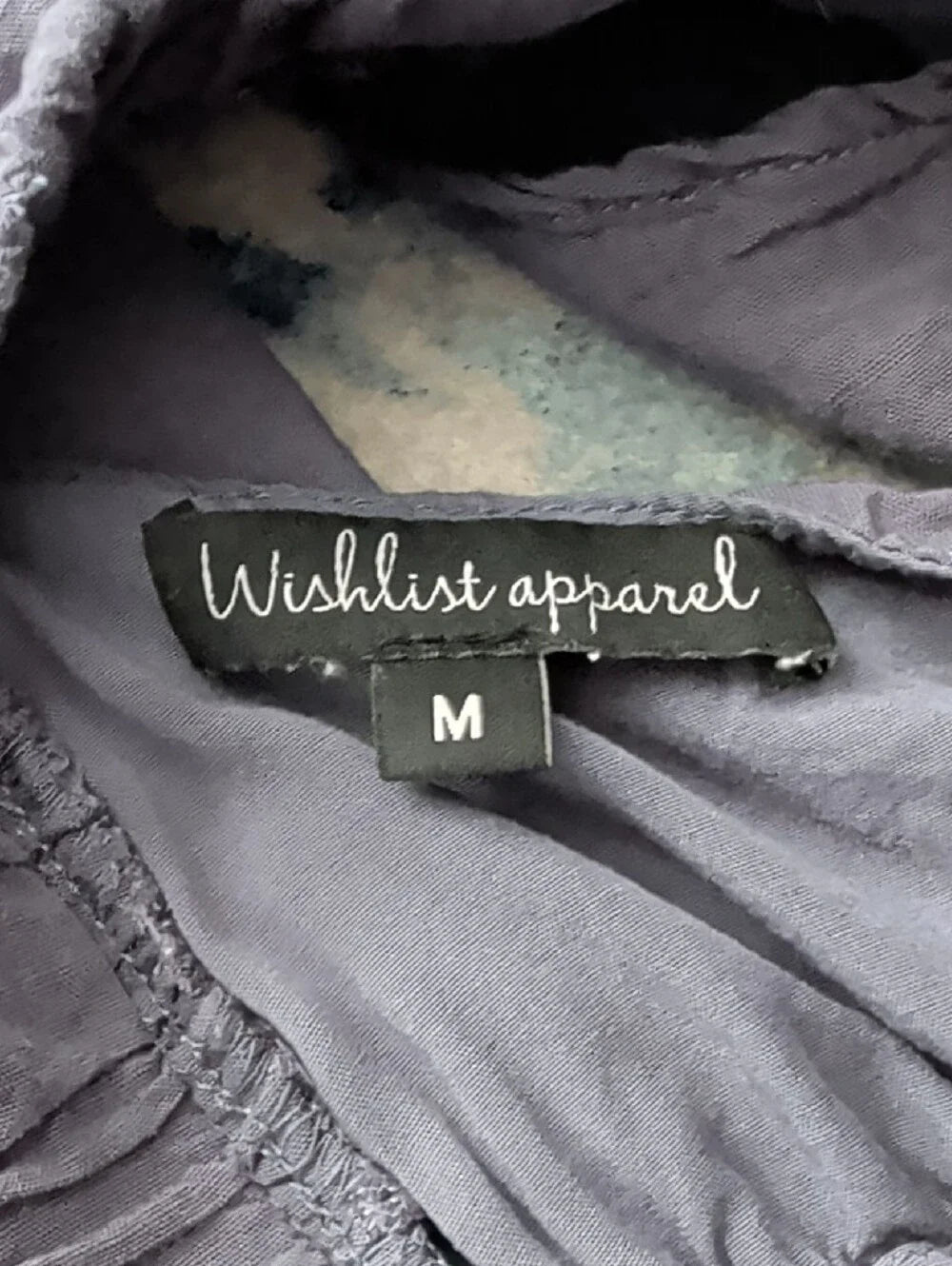 Wishlist Apparel Women's Deep V Tiered Maxi Dress in Slate Blue Medium