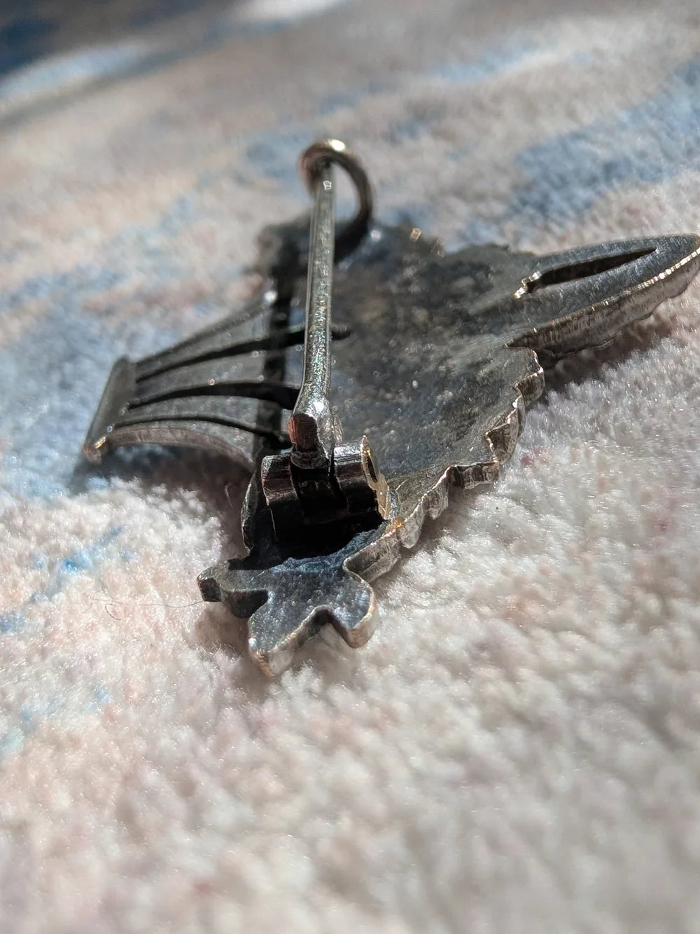 Vintage Edwardian Silver Coloured Paste Giardinetti Brooch