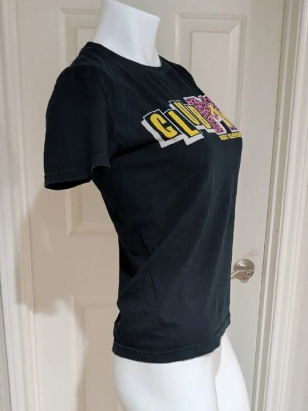 Authentic Vintage MTV Clubhouse Short-Sleeve Tee Women's Large 90s