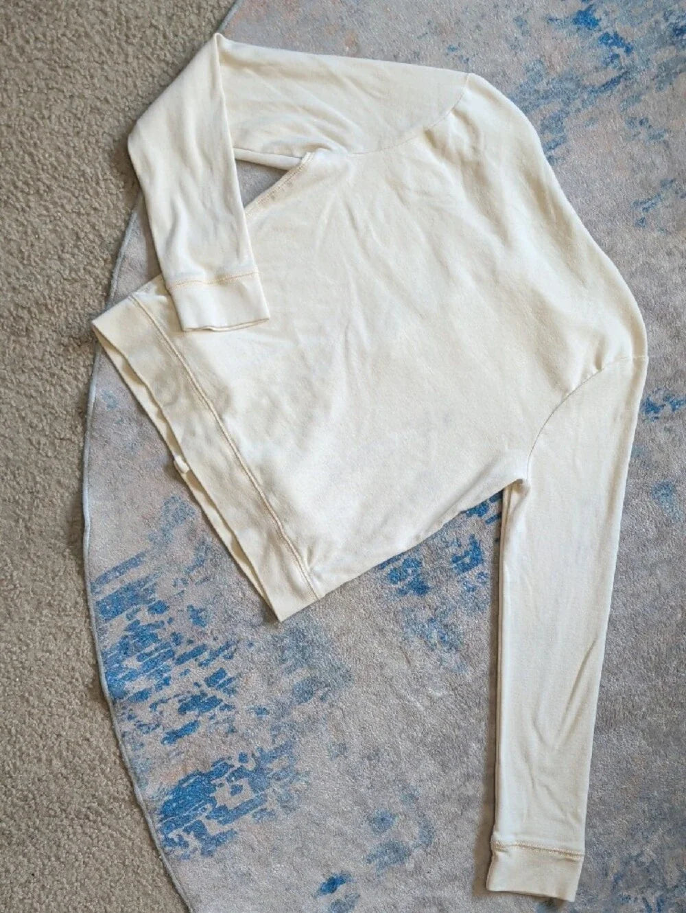 J. Crew Kids City T Cream Button-Front Cardigan Girls Medium
