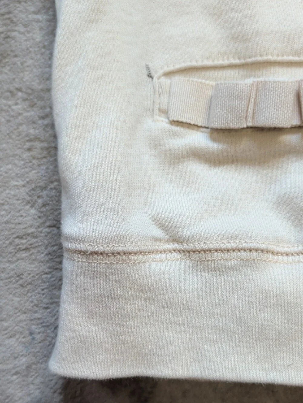 J. Crew Kids City T Cream Button-Front Cardigan Girls Medium