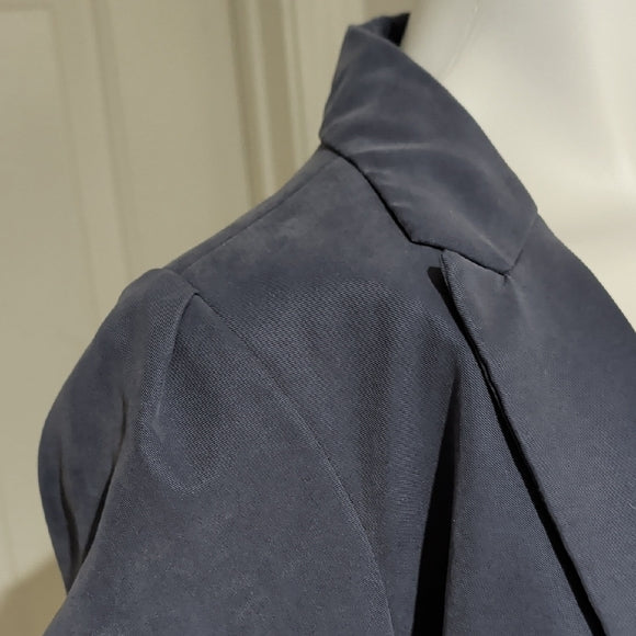 H&M Elegant Blue Gray Women's Blazer size 2