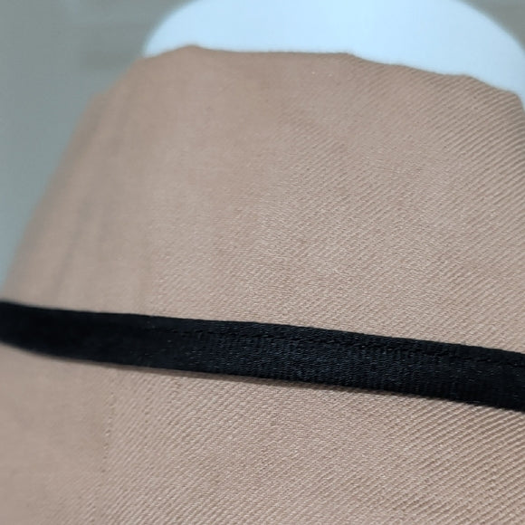 Don Caster Chic Tan and Black Women's Linen Blazer M