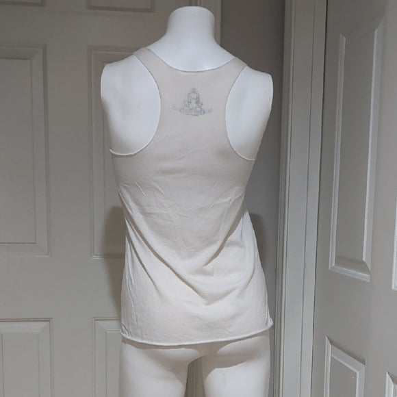 Bear Dance Cream Pop Art Tank Top size M