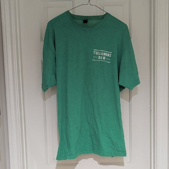 Tullamore Dew Irish Whiskey Men’s Size XL Green Short Sleeve Tee