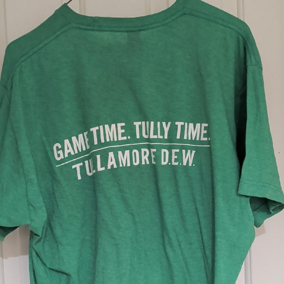 Tullamore Dew Irish Whiskey Men’s Size XL Green Short Sleeve Tee