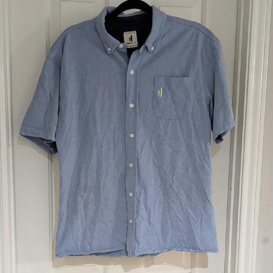 Johnnie-O Casual Light Blue Button-Down Shirt L