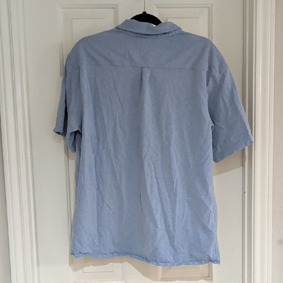 Johnnie-O Casual Light Blue Button-Down Shirt L