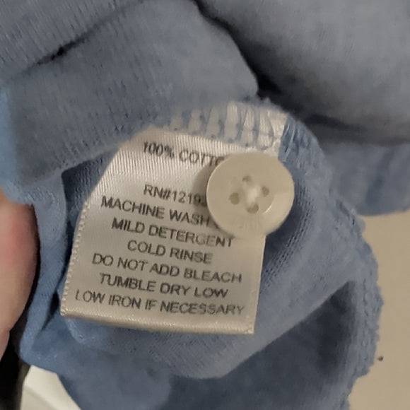 Johnnie-O Casual Light Blue Button-Down Shirt L