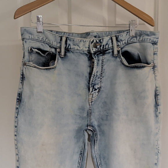 Old Navy Slim Fit Jeans Men's 36x32 Light Wash Denim Pants