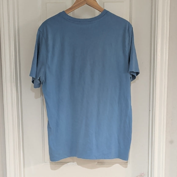 Goodfellow & Co Light Blue Men's Short Sleeve Tee L