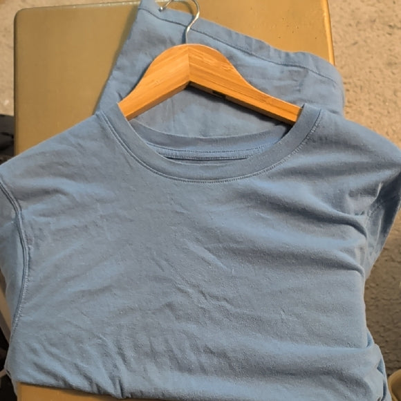 Goodfellow & Co Light Blue Men's Short Sleeve Tee L