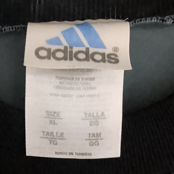 Adidas Dark Gray Long Sleeve with Yellow Accents #1 Goalie XL