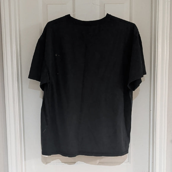 Men's XLarge Black Star Wars Graphic Tee with Bold Design