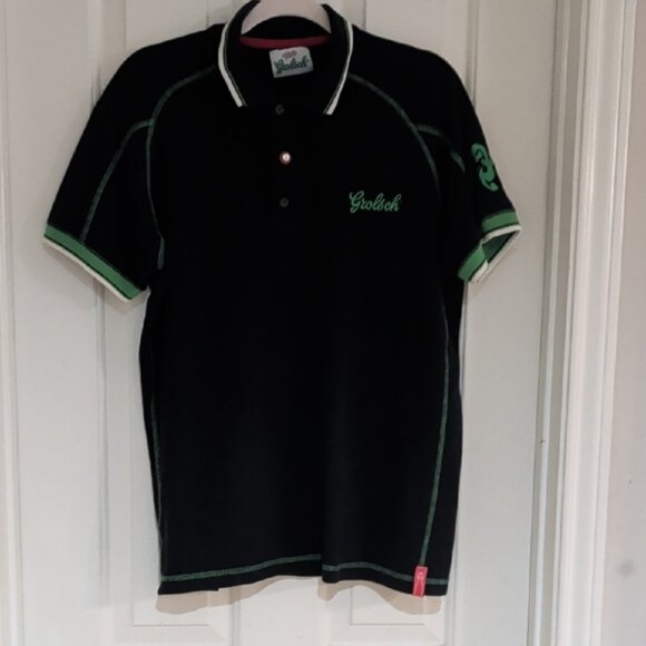 Men's Grolsch Collared Shirt Medium