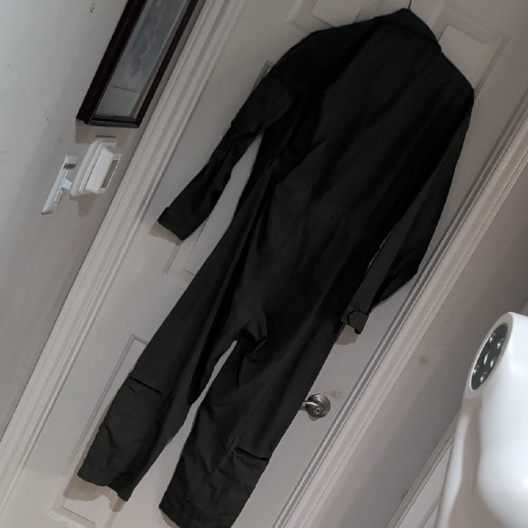 Carter Industries, Inc. Flight Suit Sage Green Coveralls with Fasteners 36S