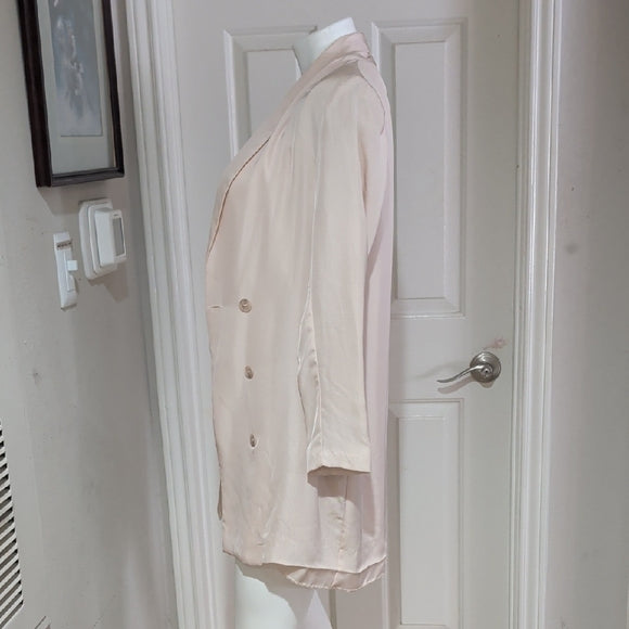 H&M Chic Women's Blazer in Soft Cream US 2