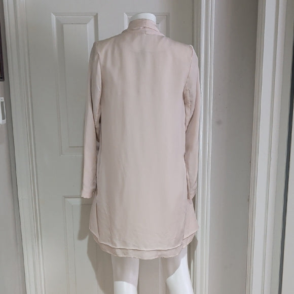 H&M Chic Women's Blazer in Soft Cream US 2