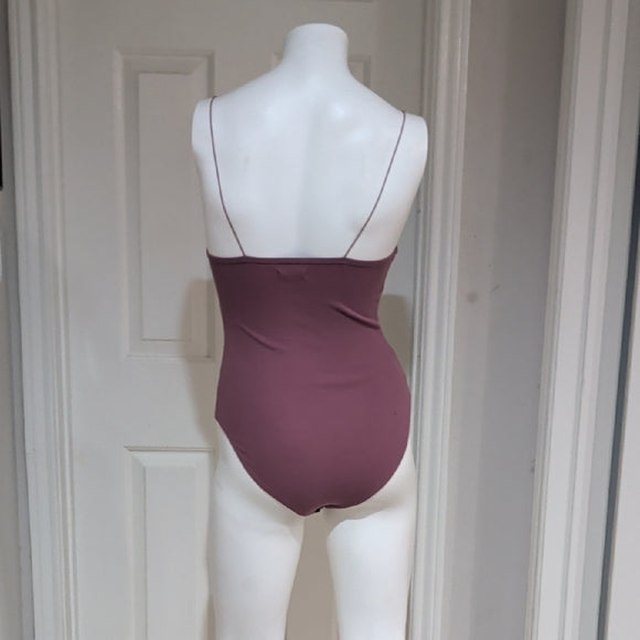 Wild Fable Chic Mauve Bodysuit XS