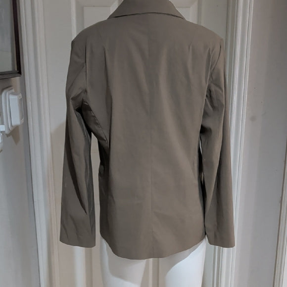 Topshop Women's Taupe Blazer Women's 12