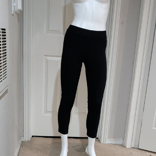 Who What Wear Black Cropped Pants Women's 2