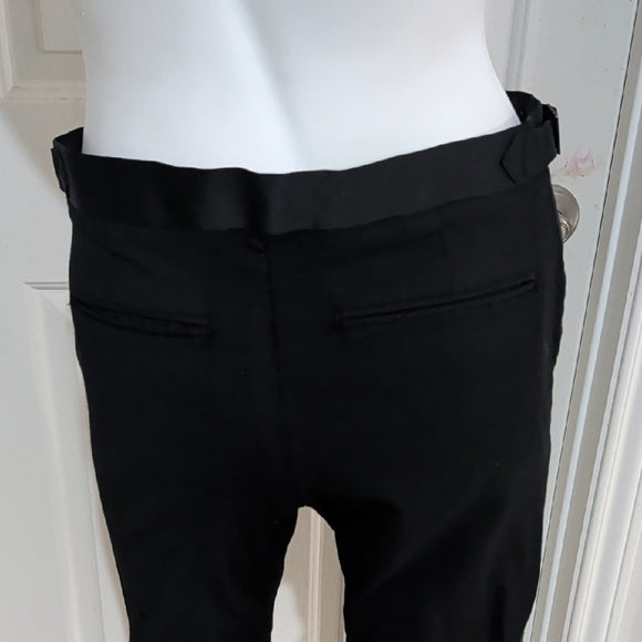 The Blk Tux Classic Black Women's Dress Skinny Trousers Size 30