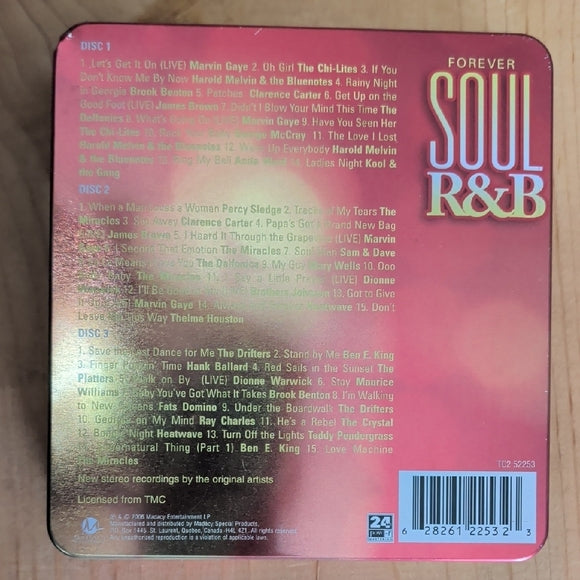 Various Artists : Forever Soul R&B [special Edition Embossed Tin Box Set] CD 3