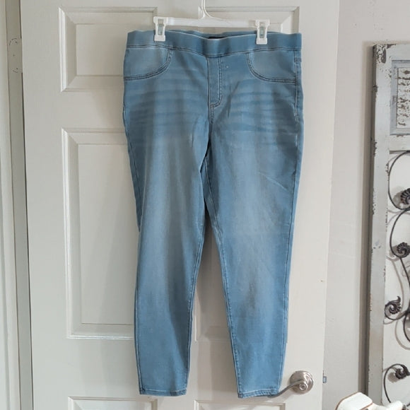 No Boundaries Light Blue Women's Jeggings Size XXL (19)