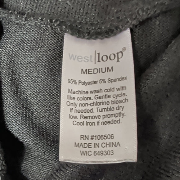 West Loop Classic Black Hoodie Women's Medium