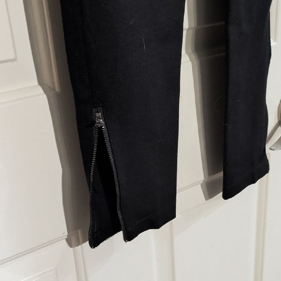 Terra & Sky Black Ankle Dress Pants Women's 0X/14W