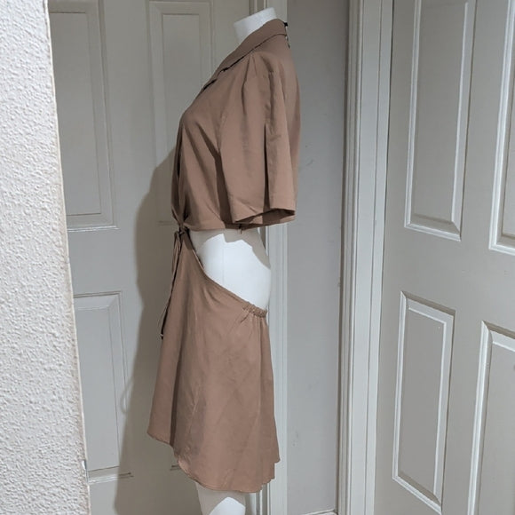 Vintage En Saison Beige One-Piece Dress Women's 1X NWT