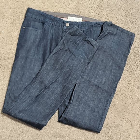 Stella McCartney Dark Blue Denim Trousers Women's 32